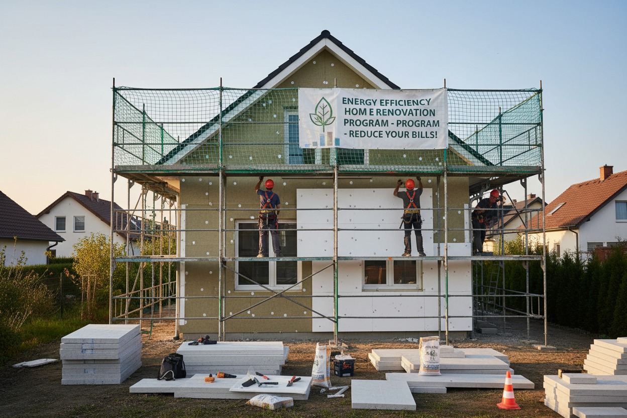 termomodernizacja domu z dofinansowaniem Czyste Powietrze