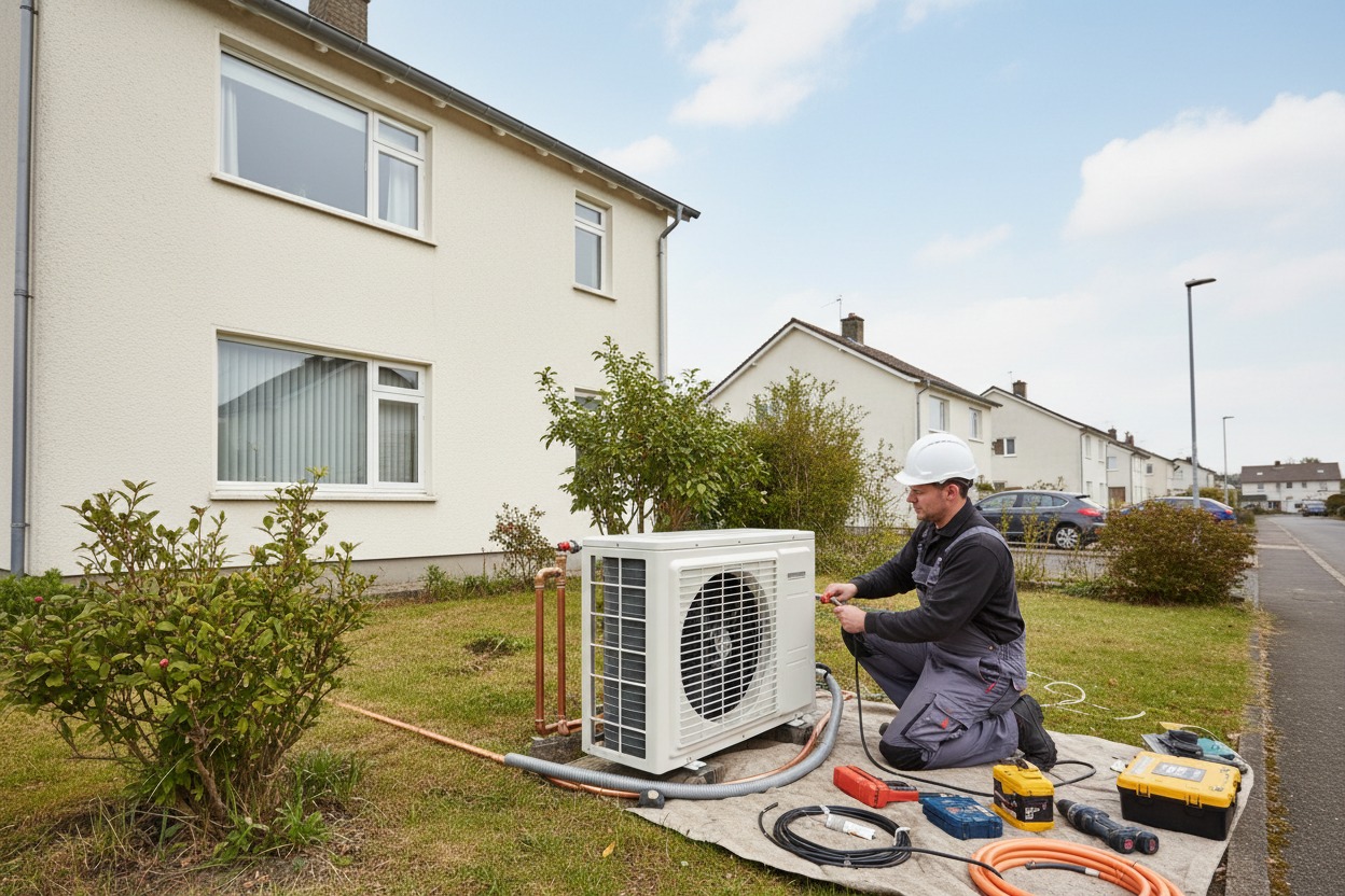 Montaż pompy ciepła